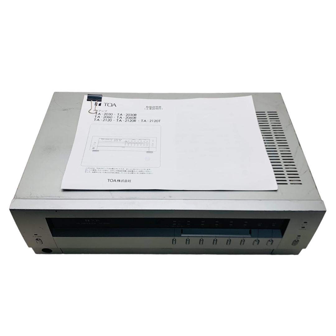TOA 卓上型アンプ 30W 5局 TA-2030 TOA 卓上型アンプ 30W 5局 TA-2030