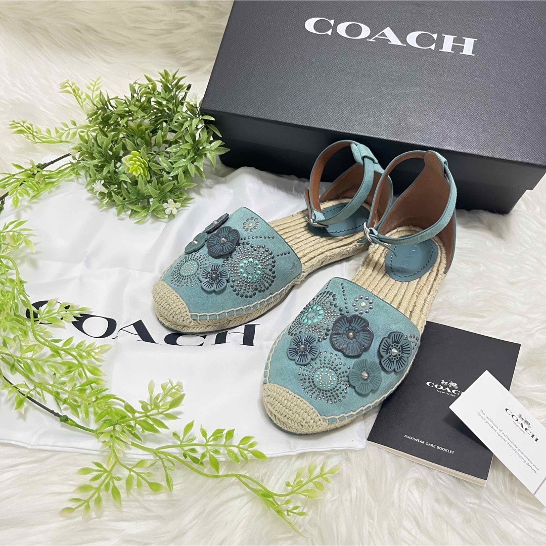 COACH - COACH コーチ ティーローズ サンダル フラット COACH - COACH コーチ ティーローズ サンダル フラット