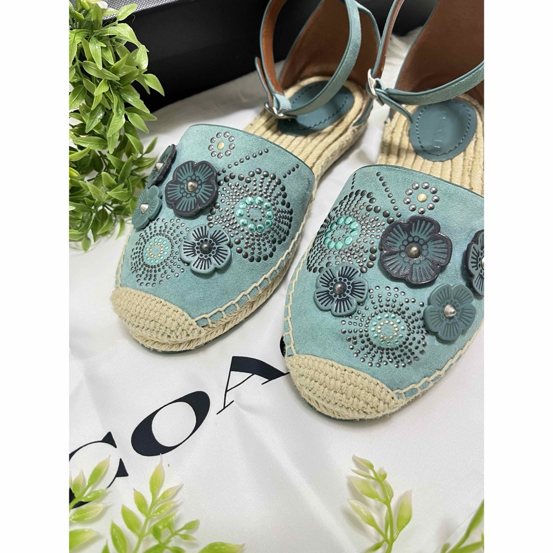 COACH - COACH コーチ ティーローズ サンダル フラット COACH - COACH コーチ ティーローズ サンダル フラット