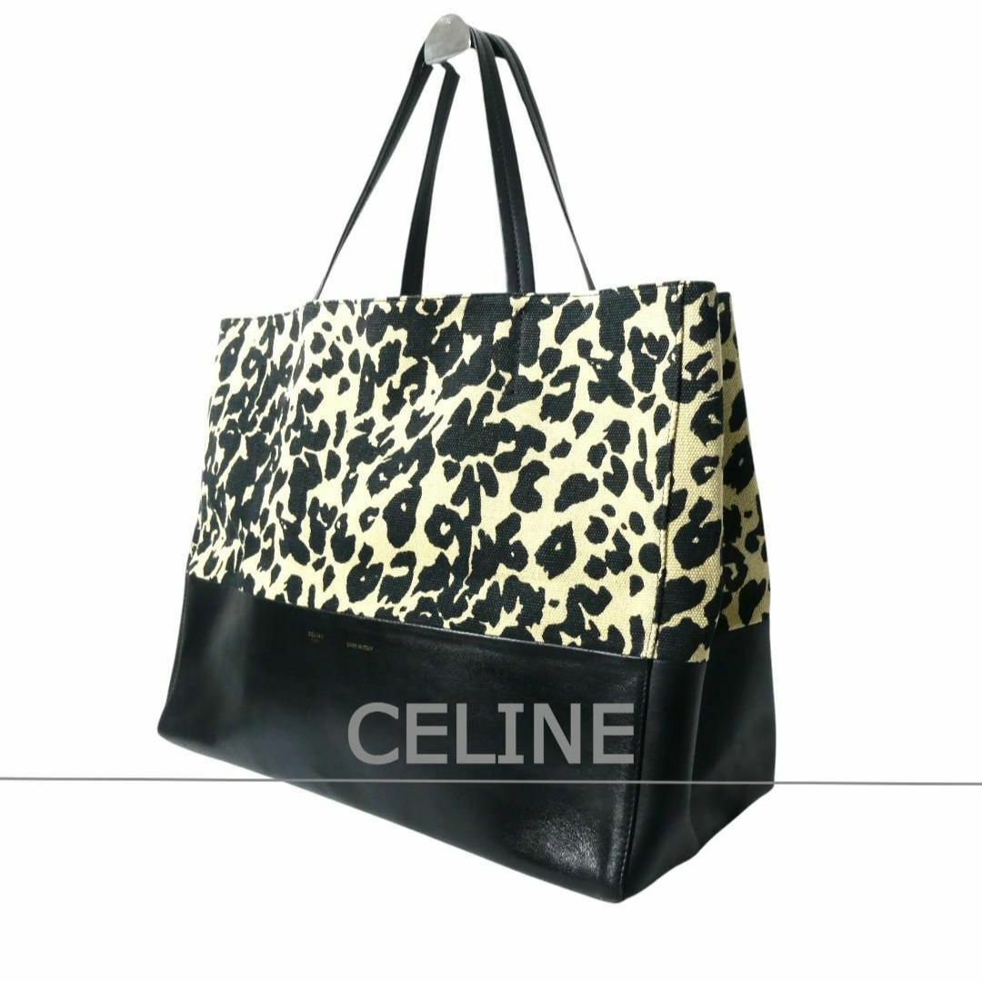 CELINE ホリゾンタル カバ レオパード ハンドバッグ トートバッグ CELINE ホリゾンタル カバ レオパード ハンドバッグ トートバッグ