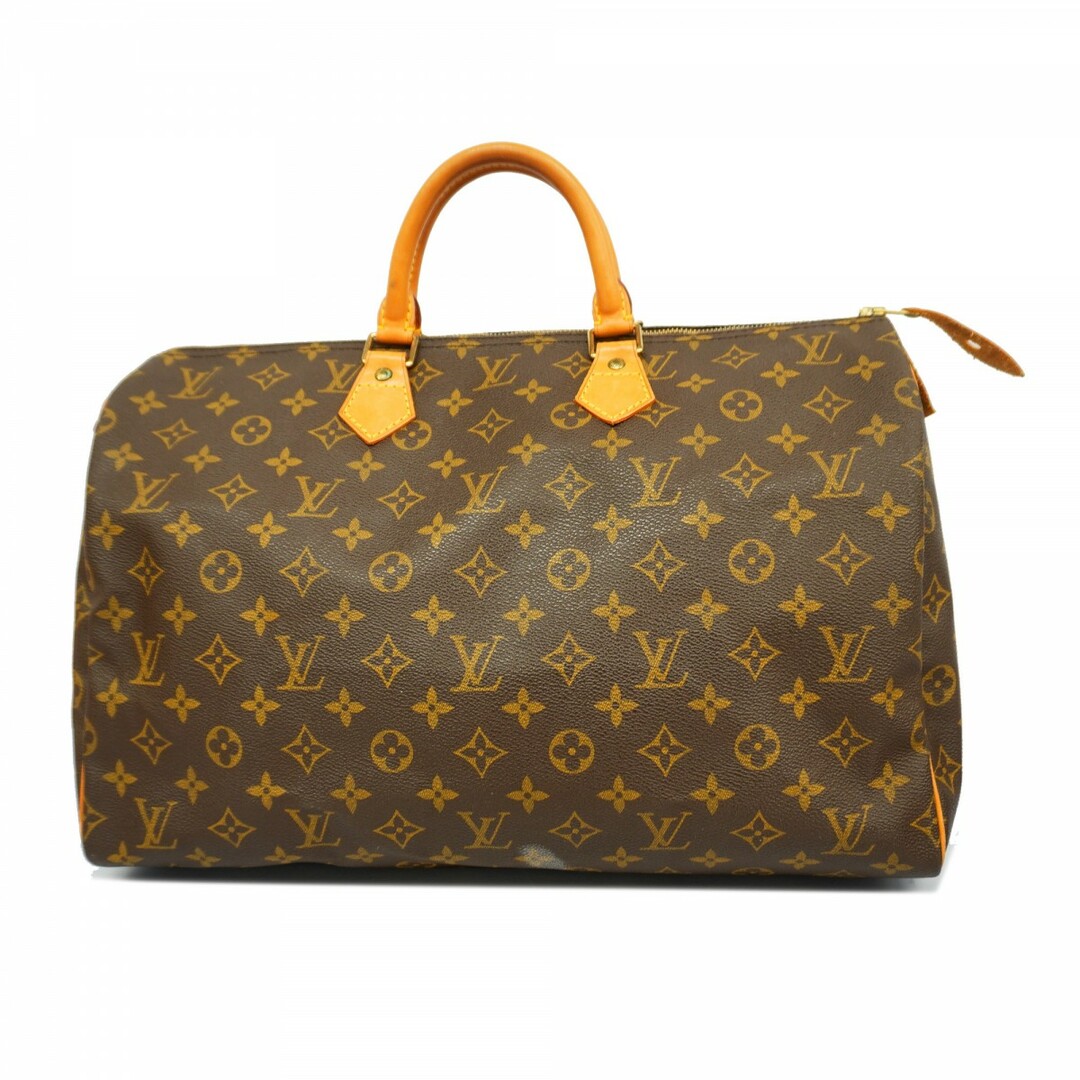 LOUIS VUITTON - 【4te4879】ルイヴィトン ハンドバッグ モノグラム スピーディ40 M41106 ブラウン【中古】レディース
