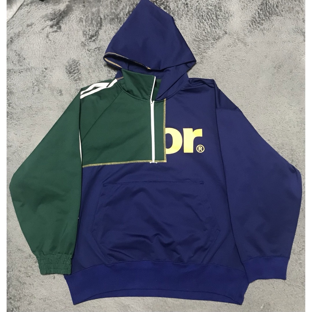 kolor パッチワークフーディ kolor パッチワークフーディ