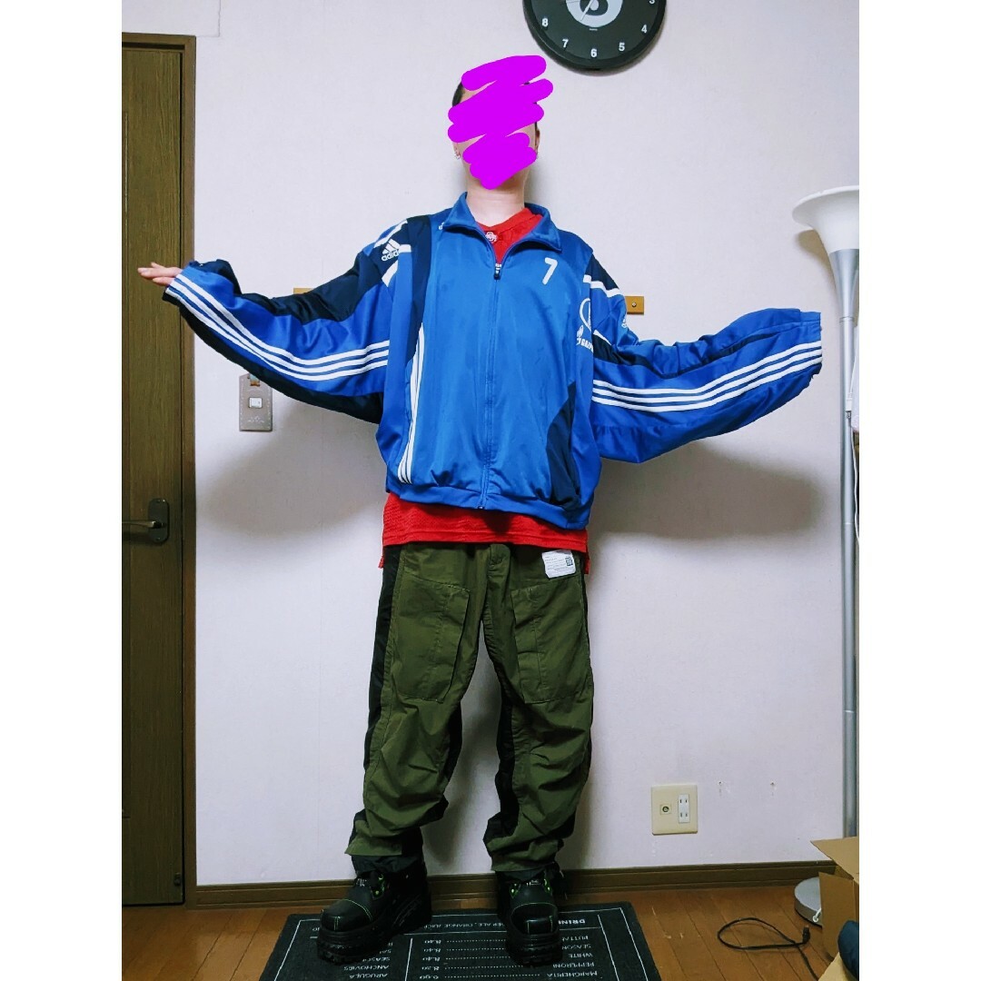 Adidas 変形リメイクトラックジャケット メンズ XL ジャケット Adidas 変形リメイクトラックジャケット メンズ XL ジャケット