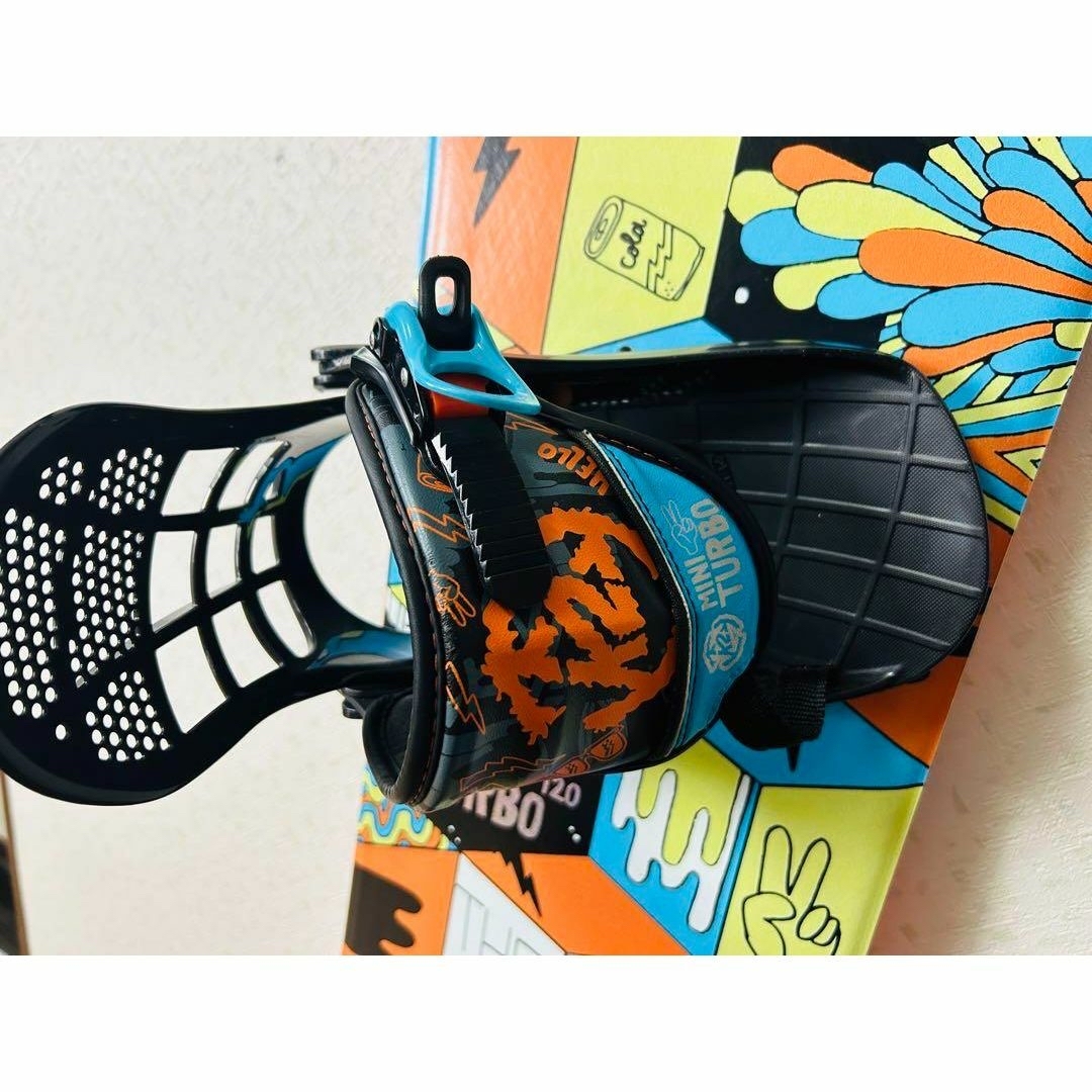 K2 - 【専用】K2 MINI TURBO スノボ板 120cm ビンディング K2 - 【専用】K2 MINI TURBO スノボ板 120cm ビンディング