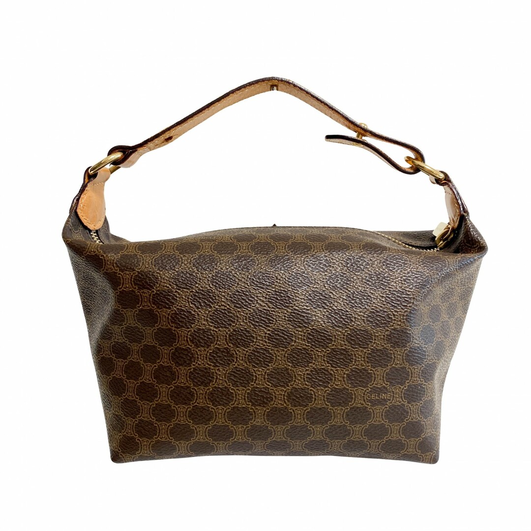 CELINE - 【CELINE / セリーヌ】マカダム トリオンフ ポーチ ハンドバッグ