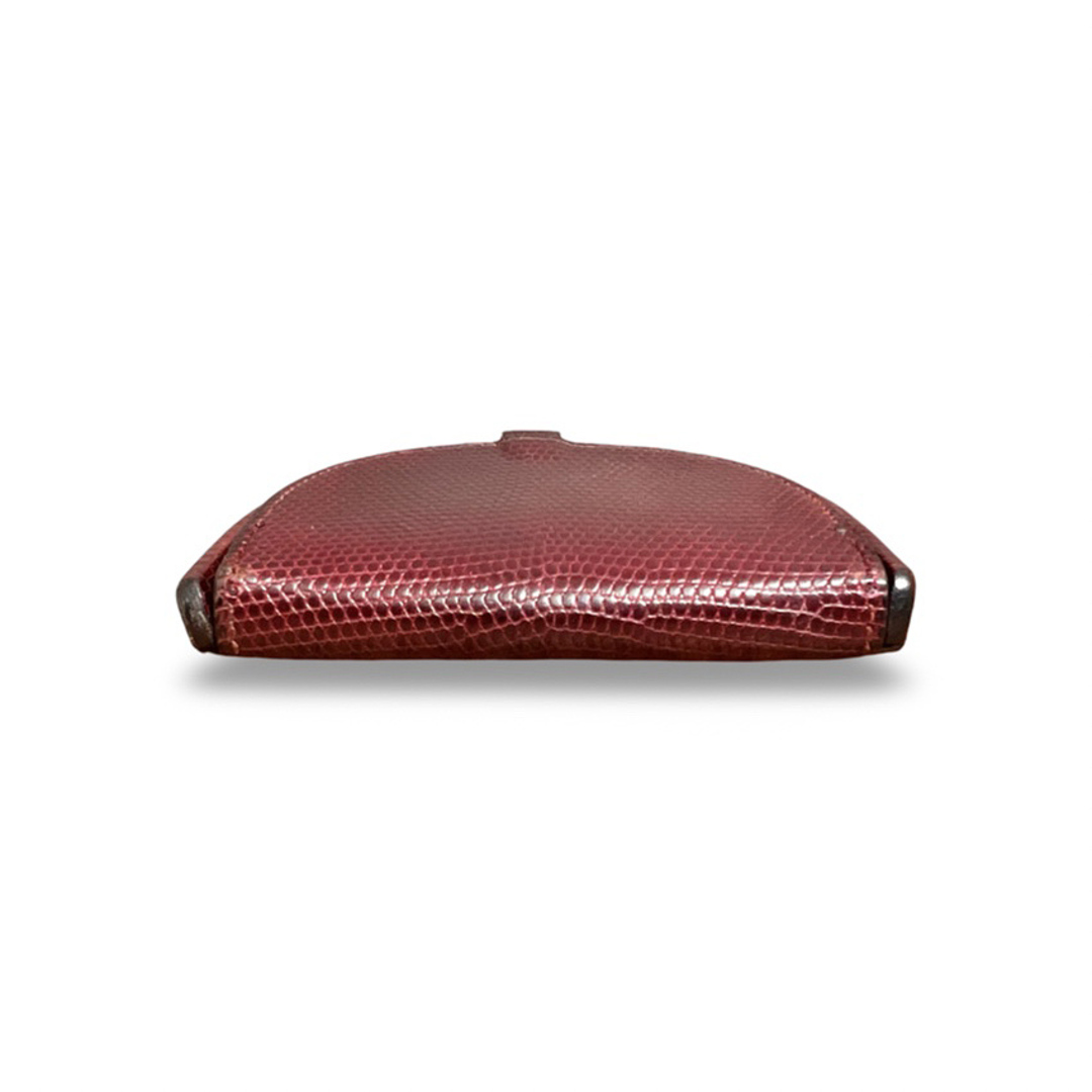 HERMES - HERMES エルメス ブルゴーニュ リザード コインケース HERMES - HERMES エルメス ブルゴーニュ リザード コインケース
