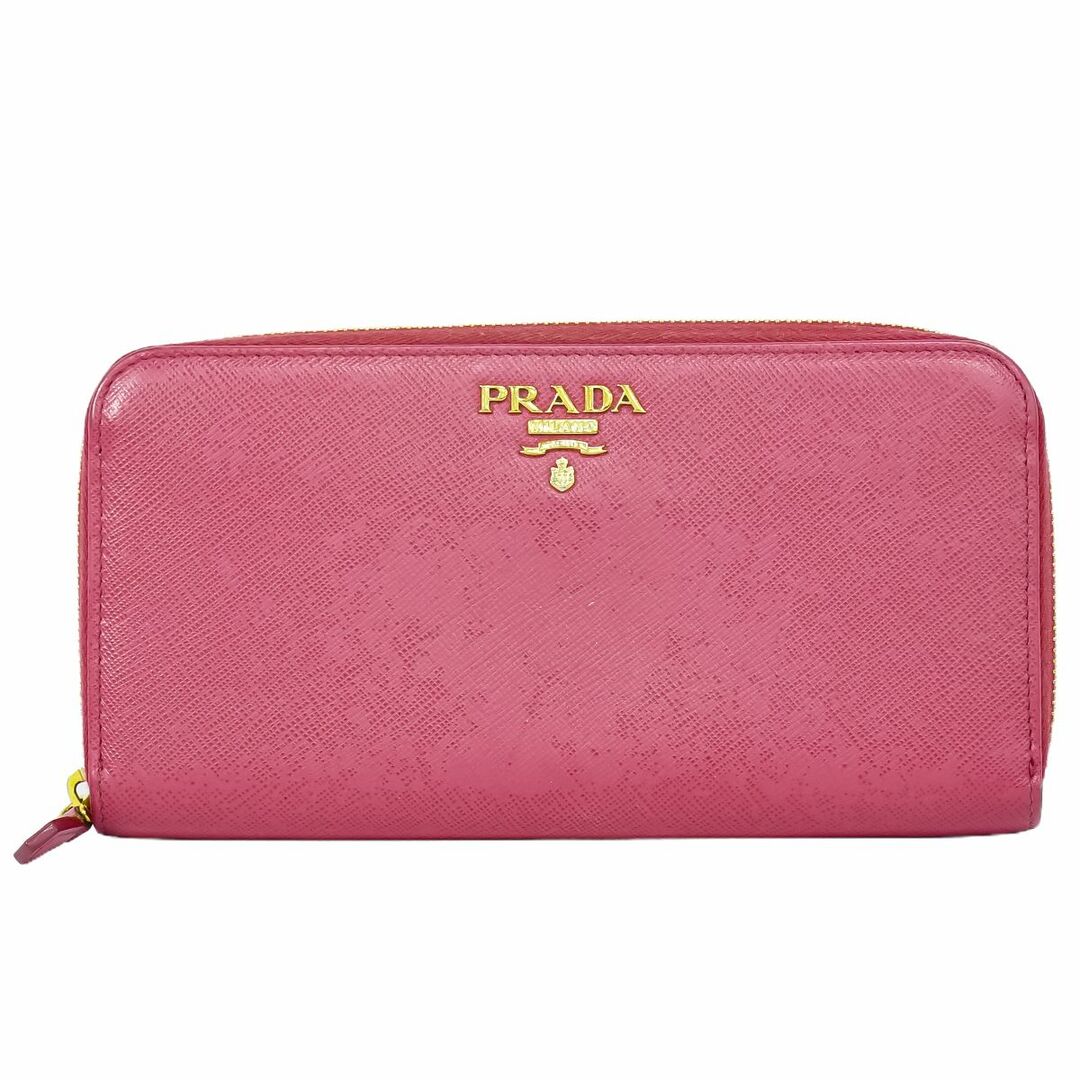 本物 プラダ PRADA レザー ラウンドファスナー 長財布 ロング 本物 プラダ PRADA レザー ラウンドファスナー 長財布 ロング