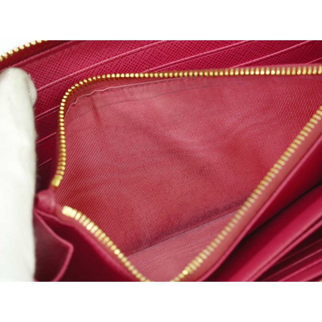 本物 プラダ PRADA レザー ラウンドファスナー 長財布 ロング 本物 プラダ PRADA レザー ラウンドファスナー 長財布 ロング