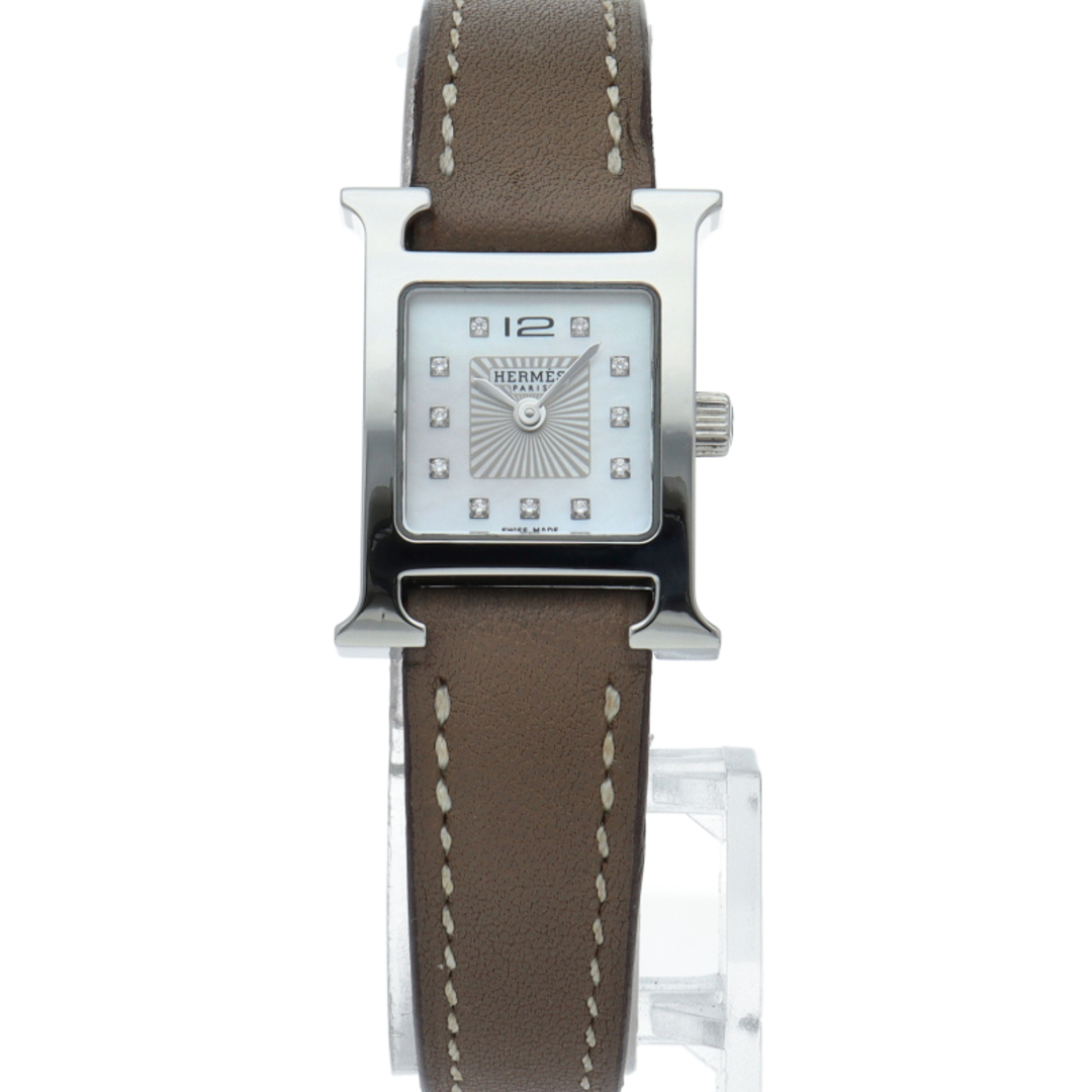 エルメス Hウォッチ・11P HH1.110 忍ばせる SS クォーツ エルメス Hウォッチ・11P HH1.110 忍ばせる SS クォーツ