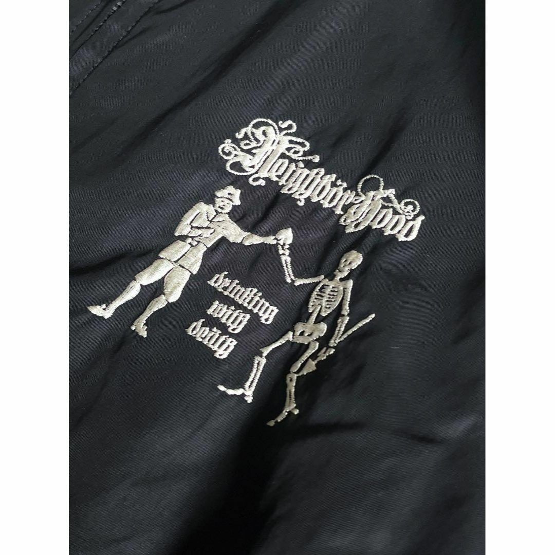 NEIGHBORHOOD】ネイバーフッド スカルロゴ刺繍 コーチジャケット NEIGHBORHOOD】ネイバーフッド スカルロゴ刺繍 コーチジャケット
