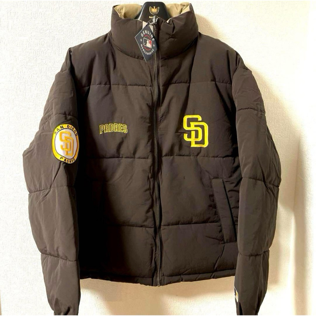 MLB - 新品MLB パドレス ダウンジャケット 中綿ジャケット MLB - 新品MLB パドレス ダウンジャケット 中綿ジャケット