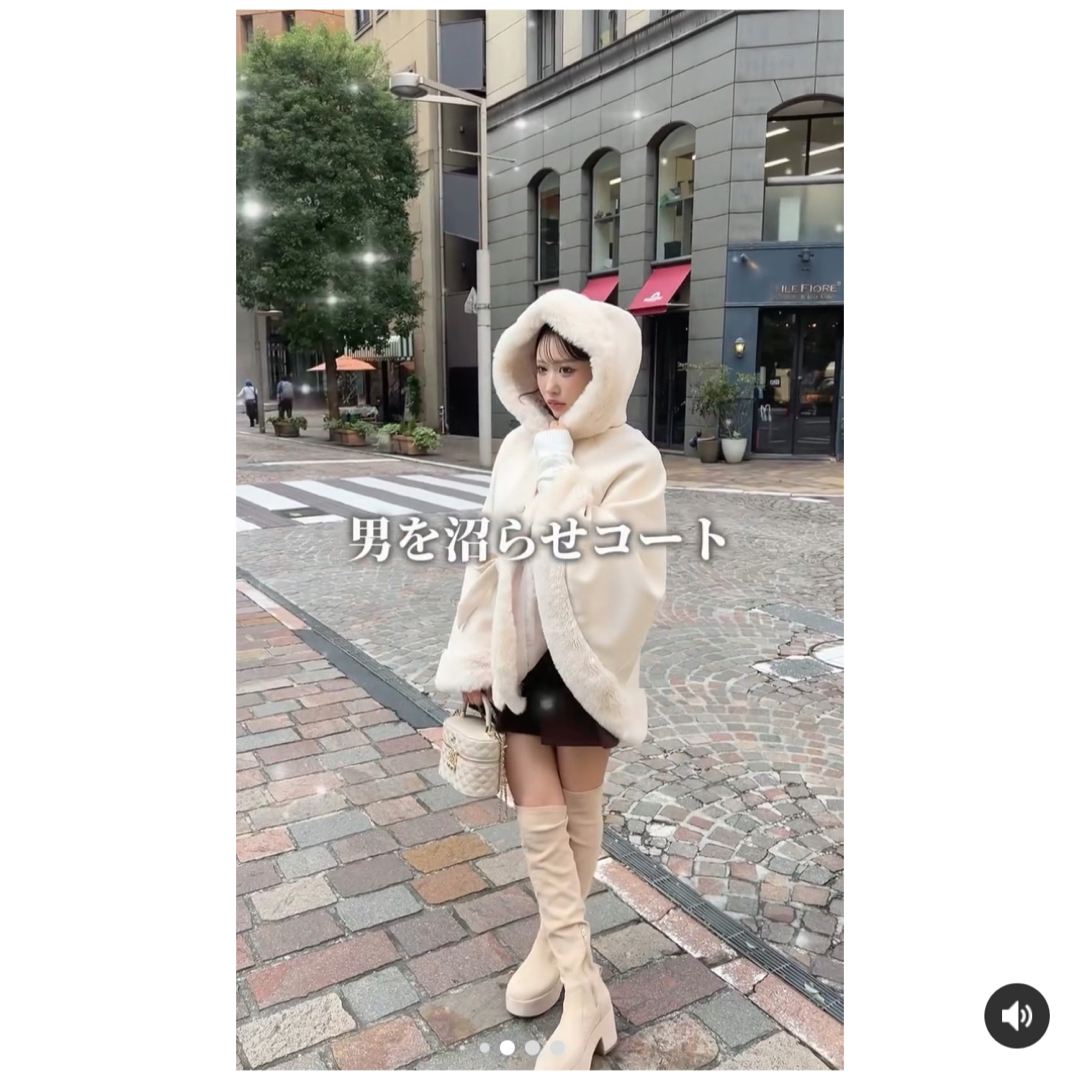 Cheri mi - ♡ シェリミー ♡ ポンチョコートの通販 by Cheri mi - ♡ シェリミー ♡ ポンチョコートの通販 by