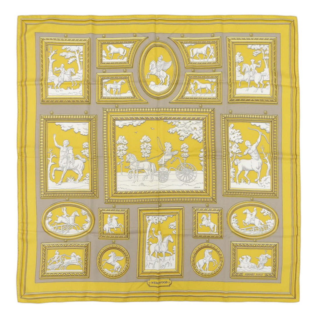 HERMES - エルメス HERMES カレ90 WEDG WOOD ウェッジウッド HERMES - エルメス HERMES カレ90 WEDG WOOD ウェッジウッド