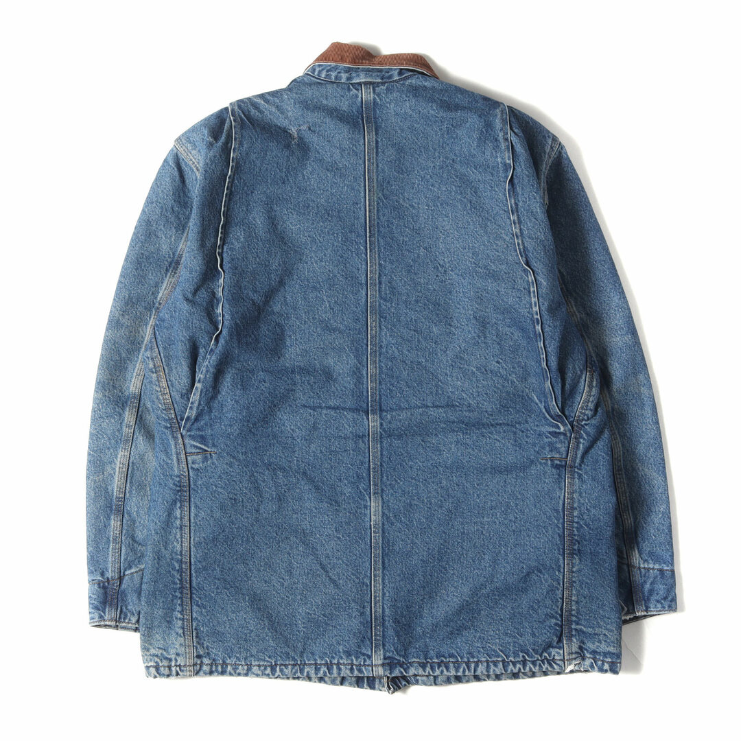 carhartt - Carhartt カーハート コート サイズ:LARGE-REGULAR(L-R) 00s ブランケット付き デニム ミシガン チョアコート / カバーオール (USA製) インディゴ アウター ジャケット ブルゾン 上着【メンズ】【中古】の通販 by ブランド古着のBEEGLE by BooBee ラクマ店 carhartt - Carhartt カーハート コート サイズ:LARGE-REGULAR(L-R) 00s ブランケット付き デニム ミシガン チョアコート / カバーオール (USA製) インディゴ アウター ジャケット ブルゾン 上着【メンズ】【中古】の通販 by ブランド古着のBEEGLE by BooBee ラクマ店