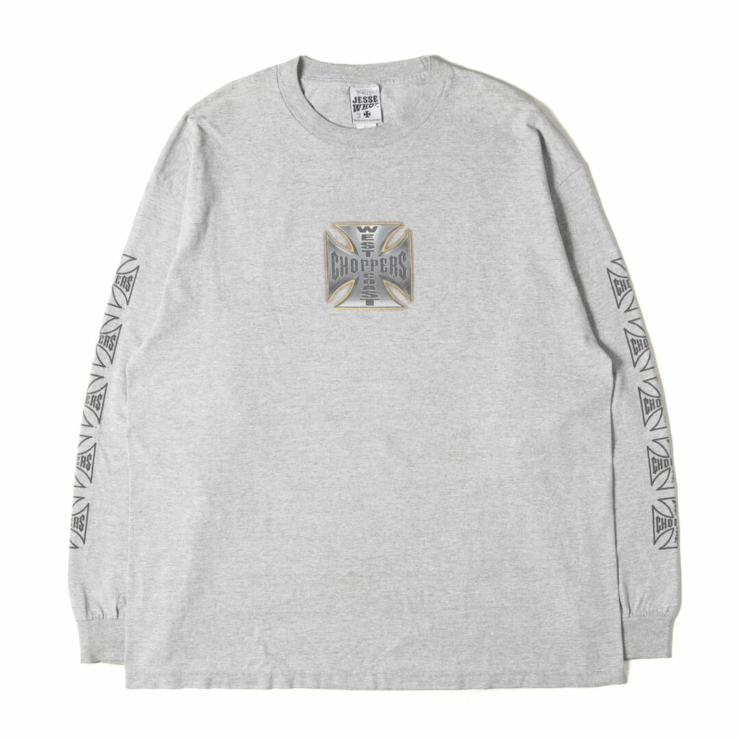 90s - 00s WEST COAST CHOPPERS 袖ロゴ 4面プリント アイアン 90s - 00s WEST COAST CHOPPERS 袖ロゴ 4面プリント アイアン