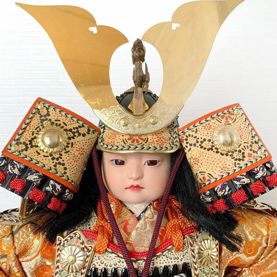 【限定販売】 五月人形 子供武者 端午の節句 子供の日 和風 オブジェ 置物 子どもの日