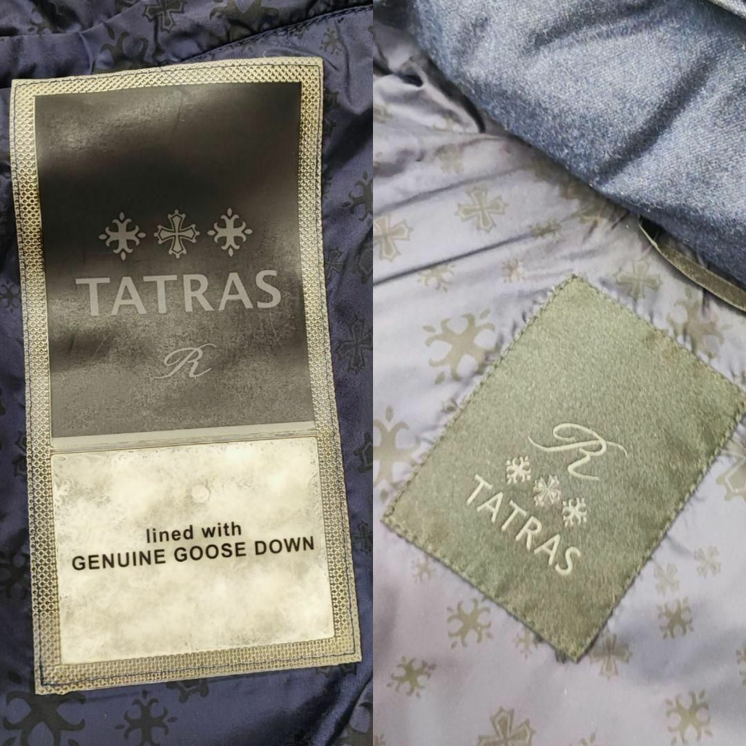 TATRAS - TATRAS タトラス ネイビー ダウンジャケット TATRAS - TATRAS タトラス ネイビー ダウンジャケット
