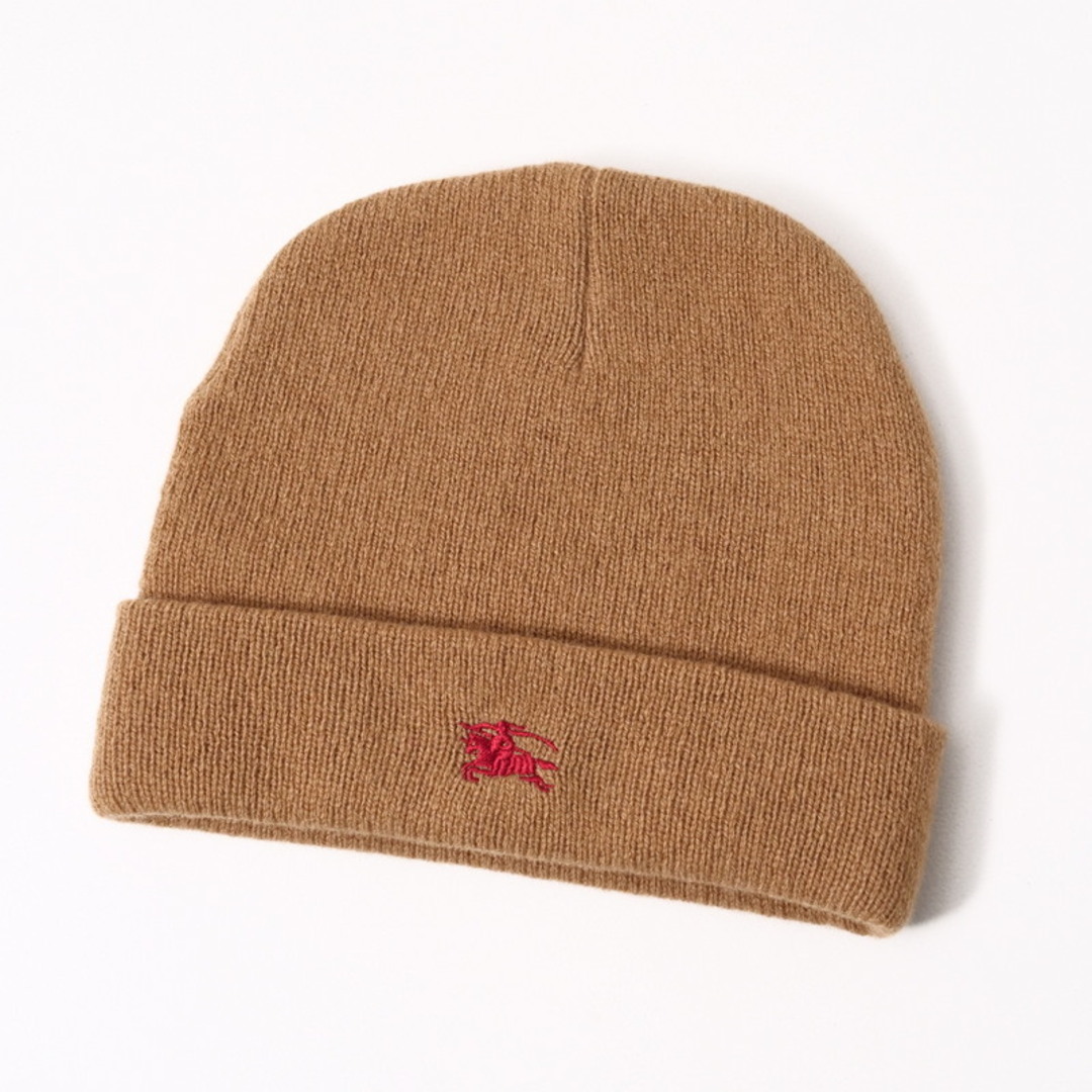 BURBERRY - □美品□BURBERRY バーバリー ニットキャップ ロゴ BURBERRY - □美品□BURBERRY バーバリー ニットキャップ ロゴ