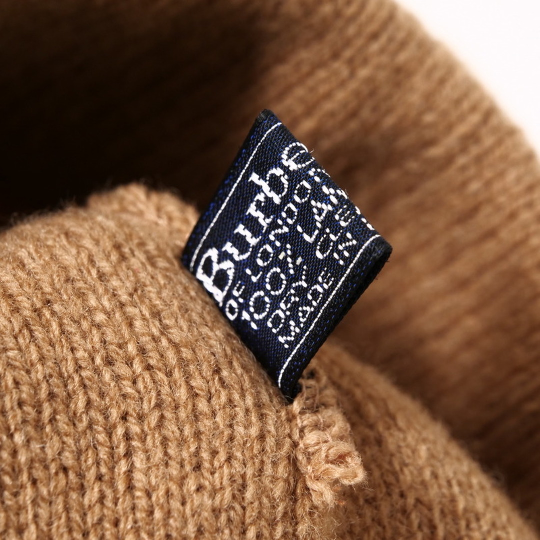 BURBERRY - □美品□BURBERRY バーバリー ニットキャップ ロゴ BURBERRY - □美品□BURBERRY バーバリー ニットキャップ ロゴ