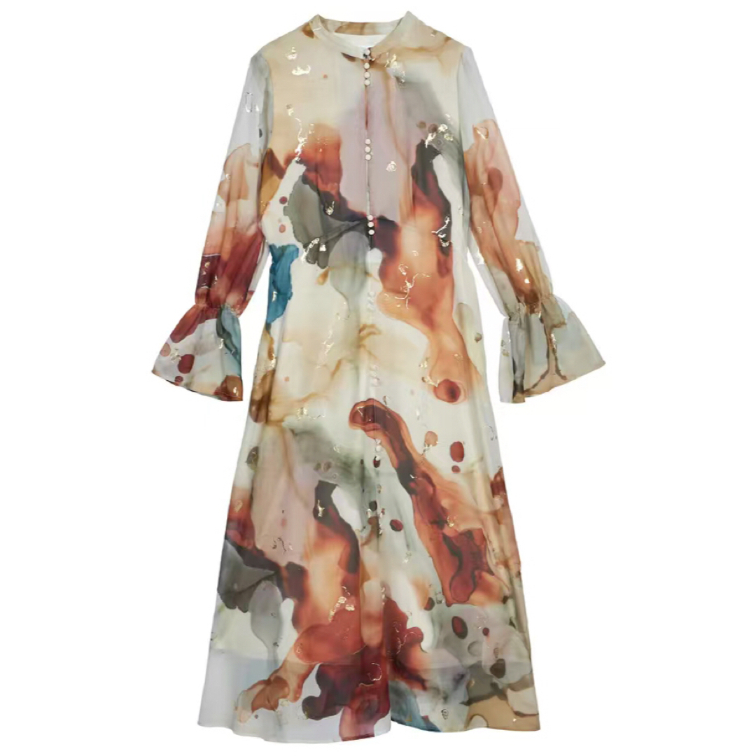 ameri UNDRESSED AMELIA INK ART DRESS ameri UNDRESSED AMELIA INK ART DRESS