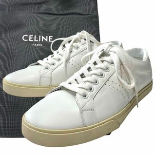 CELINE - 保存袋付☆セリーヌ スニーカー トリオンフ ホワイト CELINE - 保存袋付☆セリーヌ スニーカー トリオンフ ホワイト