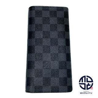 ルイヴィトン(LOUIS VUITTON)のLOUIS VUITTON ルイヴィトン ダミエグラフィット ポルトフォイユ･ブラザ N62665 メンズ 長財布 二つ折りサイフ 財布 ブランド(長財布)