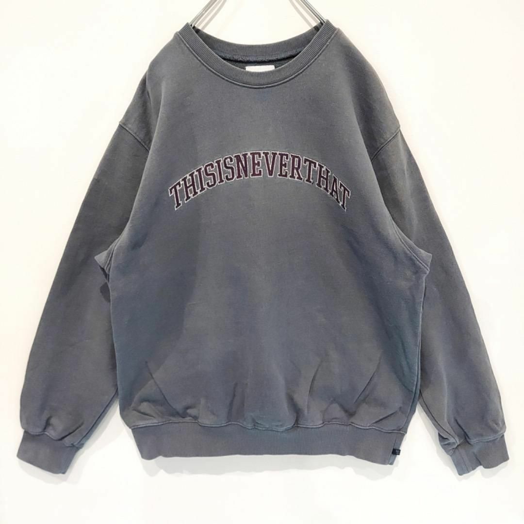 thisisneverthat - thisisneverthat スウェット 刺繍 韓国 thisisneverthat - thisisneverthat スウェット 刺繍 韓国