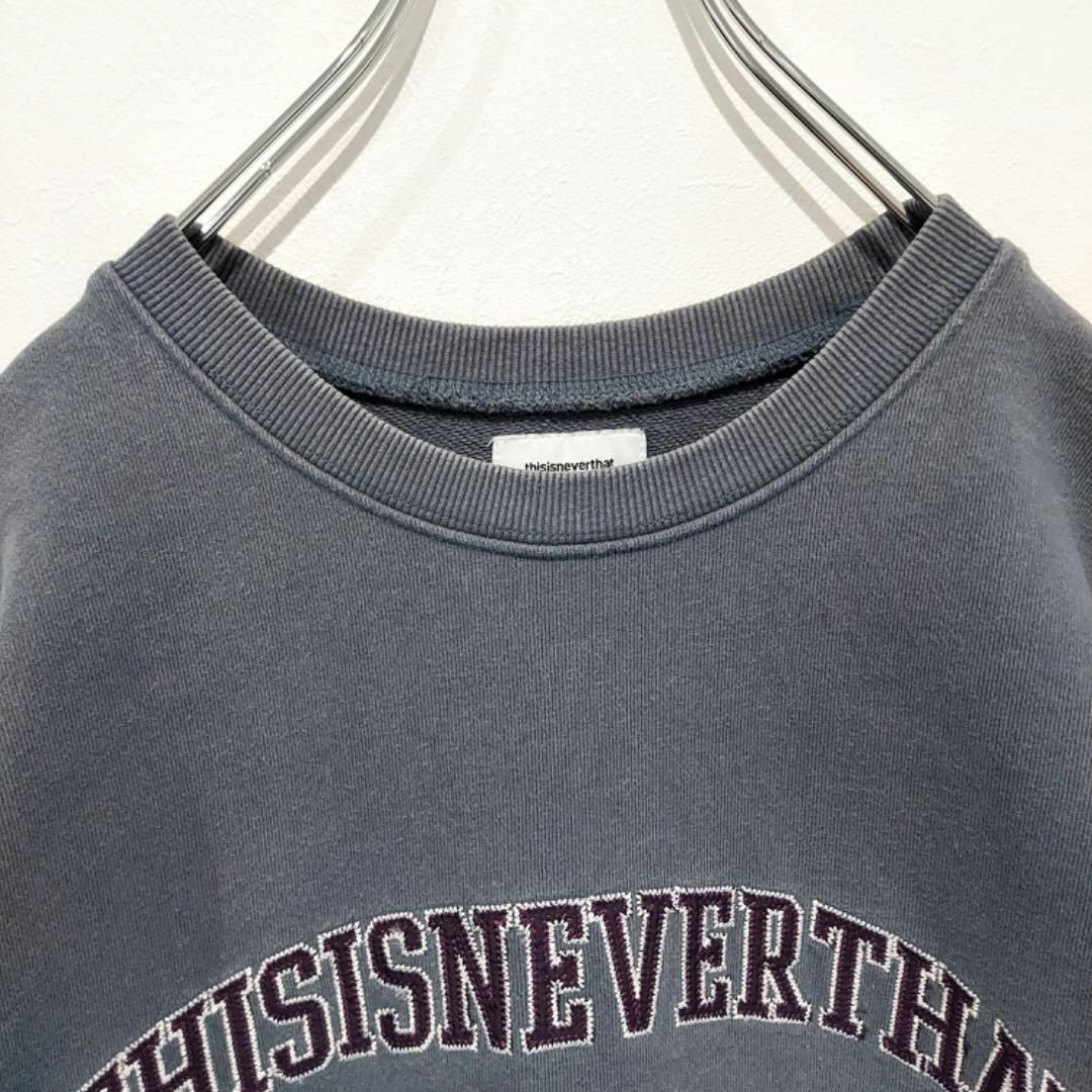 thisisneverthat - thisisneverthat スウェット 刺繍 韓国 thisisneverthat - thisisneverthat スウェット 刺繍 韓国