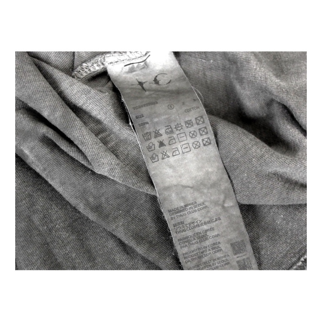 サグクラブ Thug Club 24AW 【 TC BASIC T-SHIRT TC24TS1503 サグクラブ Thug Club 24AW 【 TC BASIC T-SHIRT TC24TS1503