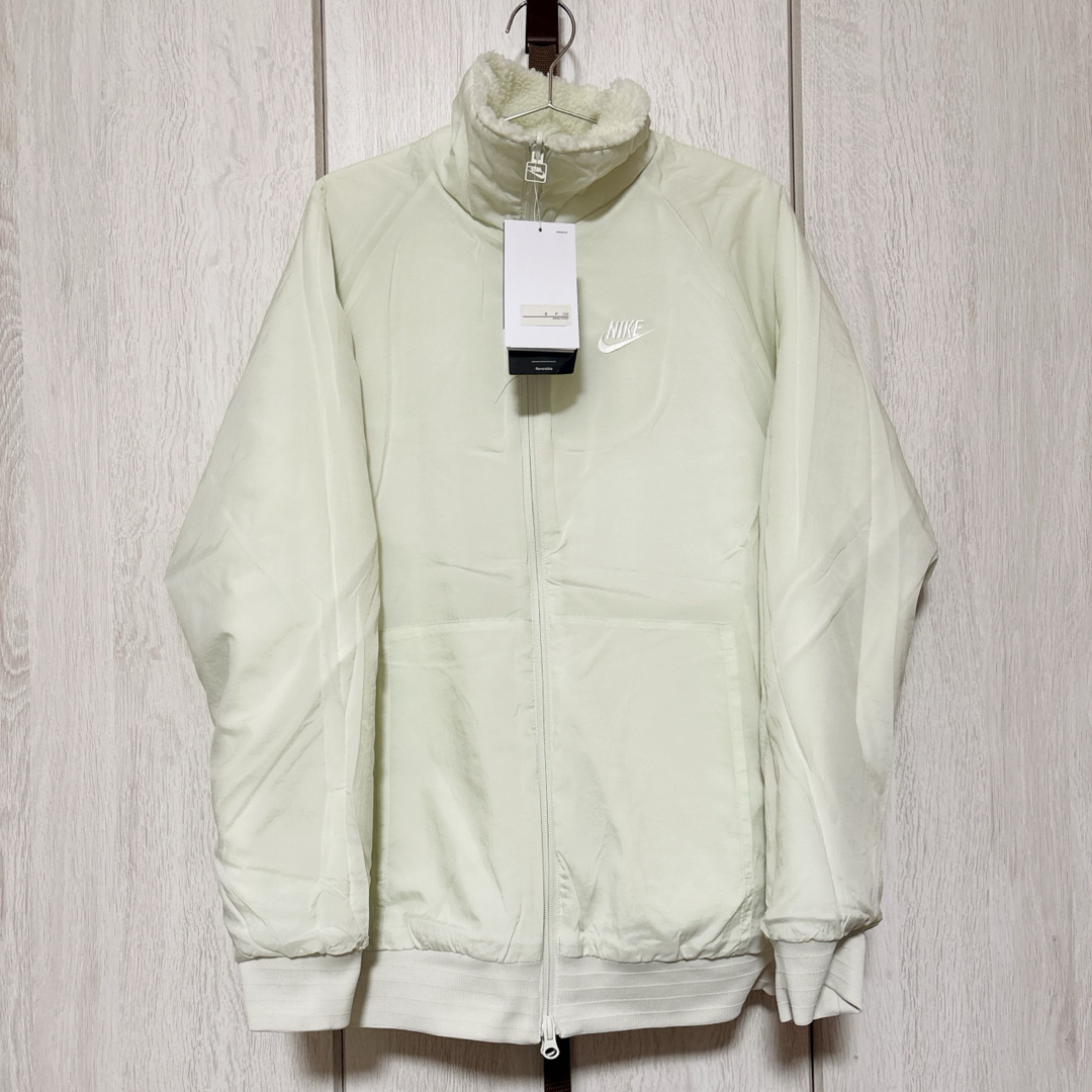 NIKE - 新品☆NIKE☆リバーシブル☆ボア☆ジャケット☆ホワイト NIKE - 新品☆NIKE☆リバーシブル☆ボア☆ジャケット☆ホワイト