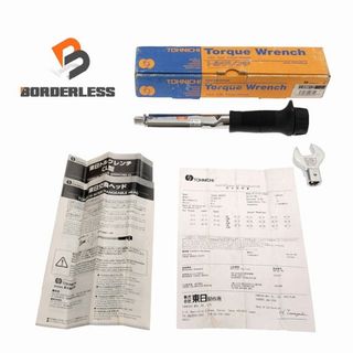 ☆比較的綺麗☆TONICHI 東日 ヘッド交換式 プリセット形トルクレンチ CL50NX12D スパナヘッド付 98037(工具)