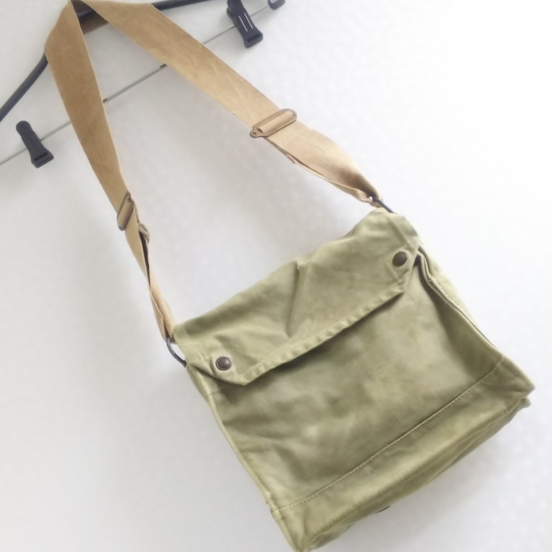 MILITARY - ◇74 WW2 40s イギリス軍 Mk.Ⅶ ガスマスクバッグ MILITARY - ◇74 WW2 40s イギリス軍 Mk.Ⅶ ガスマスクバッグ