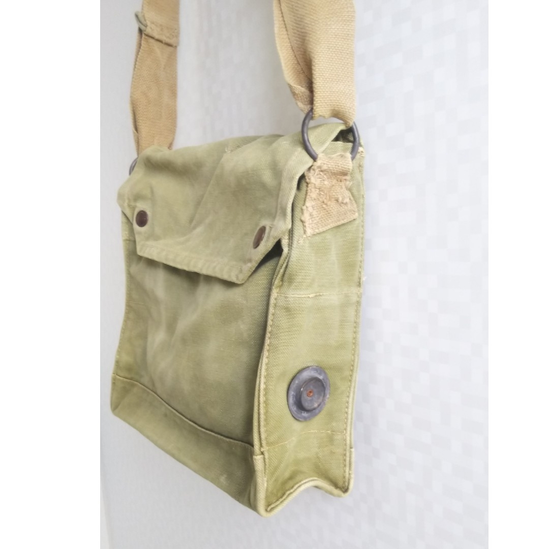 MILITARY - ◇74 WW2 40s イギリス軍 Mk.Ⅶ ガスマスクバッグ MILITARY - ◇74 WW2 40s イギリス軍 Mk.Ⅶ ガスマスクバッグ