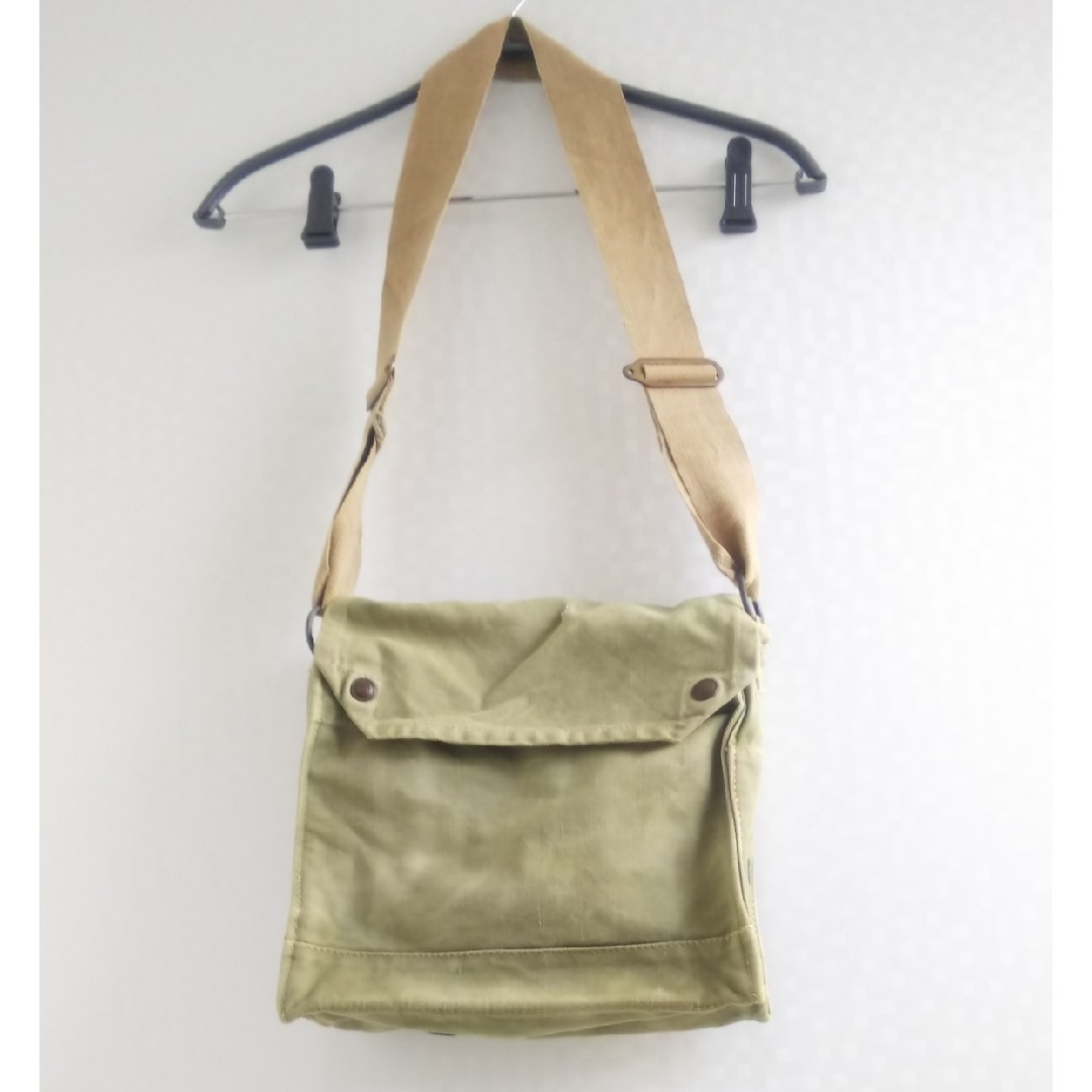 MILITARY - ◇74 WW2 40s イギリス軍 Mk.Ⅶ ガスマスクバッグ MILITARY - ◇74 WW2 40s イギリス軍 Mk.Ⅶ ガスマスクバッグ