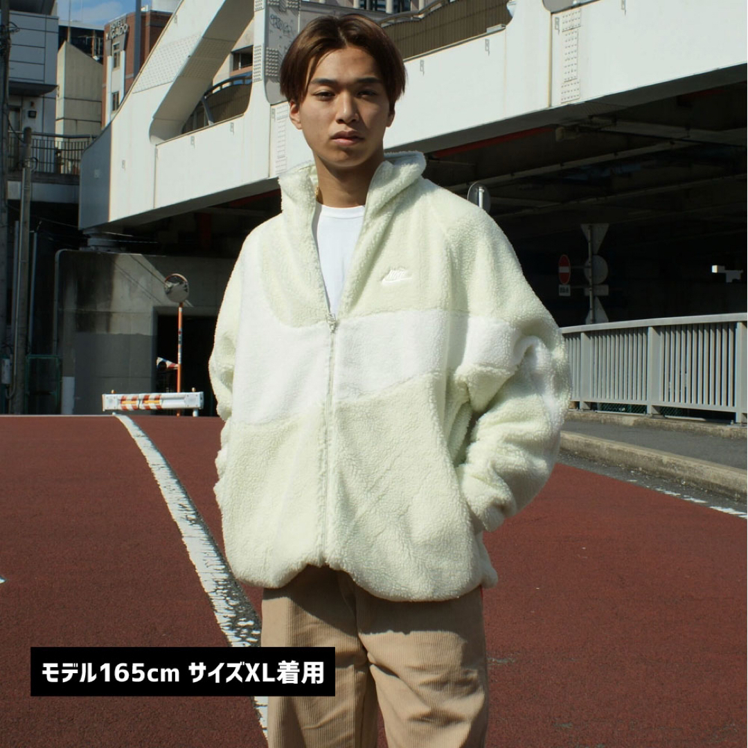 希少】NIKE リバーシブル フリース ナイロン ボアジャケット 希少】NIKE リバーシブル フリース ナイロン ボアジャケット