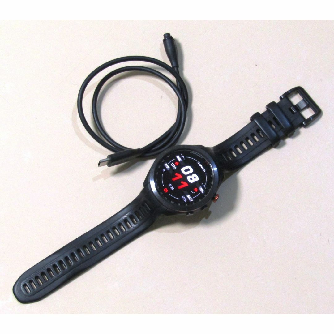GARMIN - 中古 ガーミン アプローチ S70 ブラック 47mm