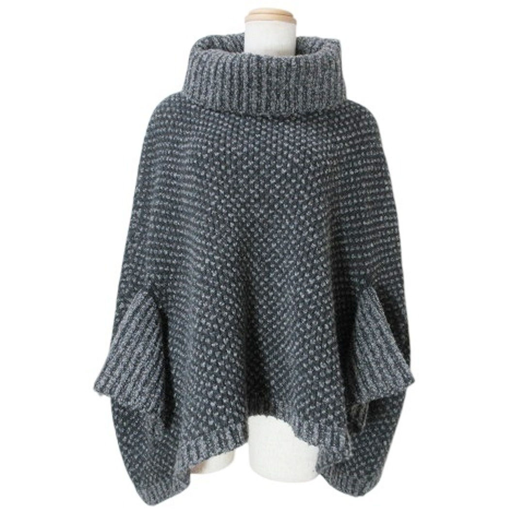 ドルチェ&ガッバーナ 美品 タートルネック ポンチョ ニット 袖 ドルチェ&ガッバーナ 美品 タートルネック ポンチョ ニット 袖