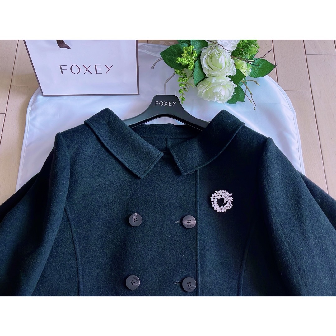 FOXEY - FOXEY 2022年アメリカシミヤピーコート希少42新品同様 FOXEY - FOXEY 2022年アメリカシミヤピーコート希少42新品同様