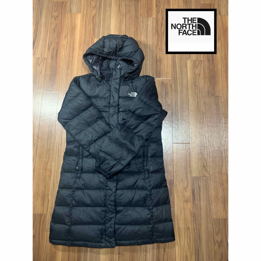 THE NORTH FACE 黒 フード付きダウンジャケット コート THE NORTH FACE 黒 フード付きダウンジャケット コート