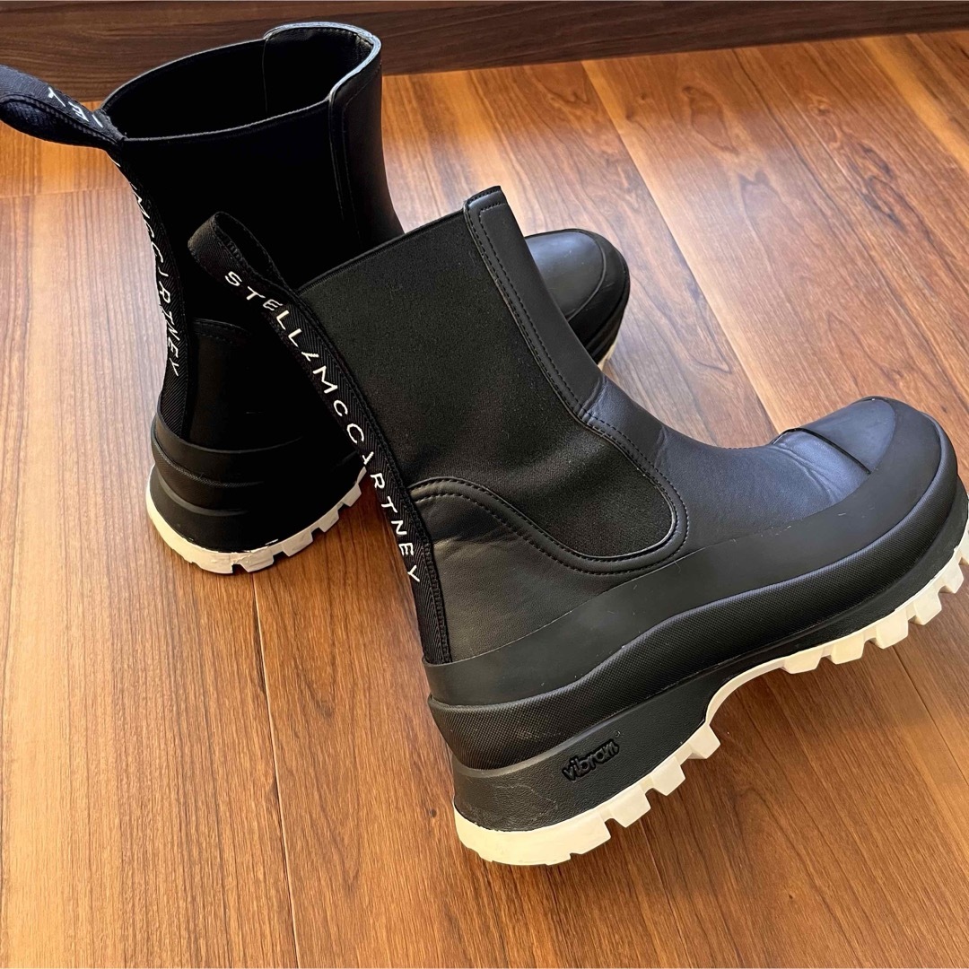 定価10万円 ステラマッカートニー トレース チェルシーブーツ 41 定価10万円 ステラマッカートニー トレース チェルシーブーツ 41