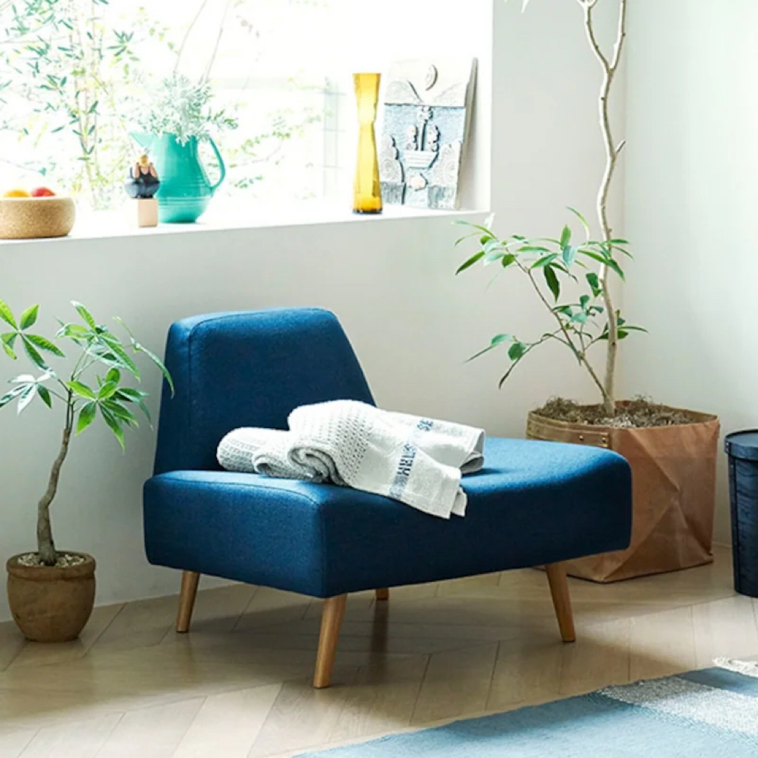 IDEE】AO SOFA 一人掛けソファ ネイビー - 1人用ソファ IDEE】AO SOFA 一人掛けソファ ネイビー - 1人用ソファ