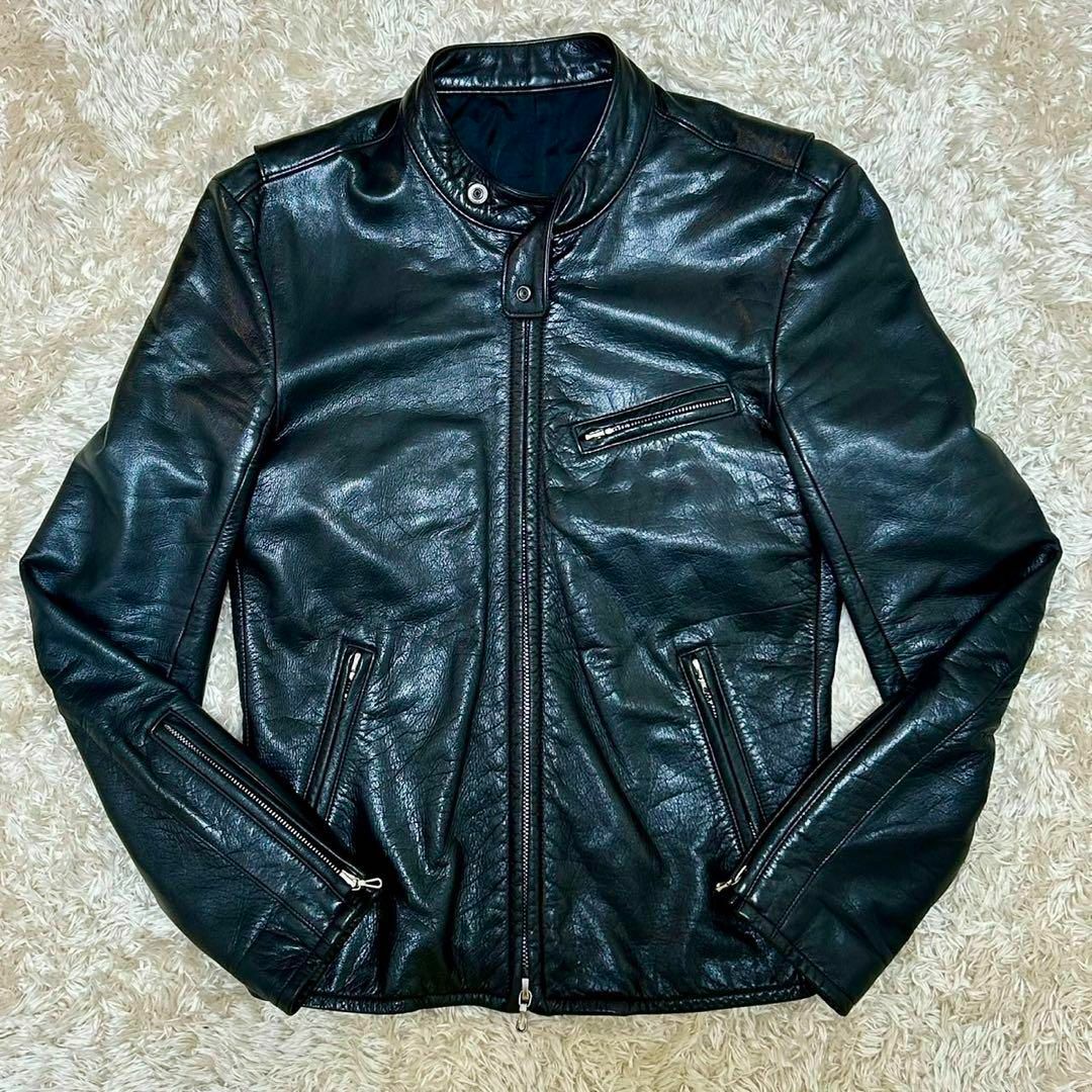 LITHIUM HOMME - A804 リチウムオム シングルライダース LITHIUM HOMME - A804 リチウムオム シングルライダース