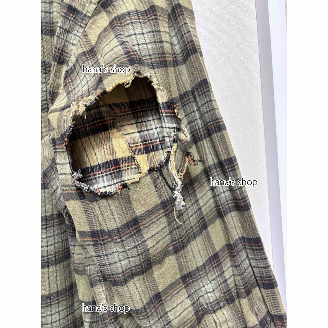 BALENCIAGA - BALENCIAGA バレンシアガ チェック柄 長袖シャツ BALENCIAGA - BALENCIAGA バレンシアガ チェック柄 長袖シャツ