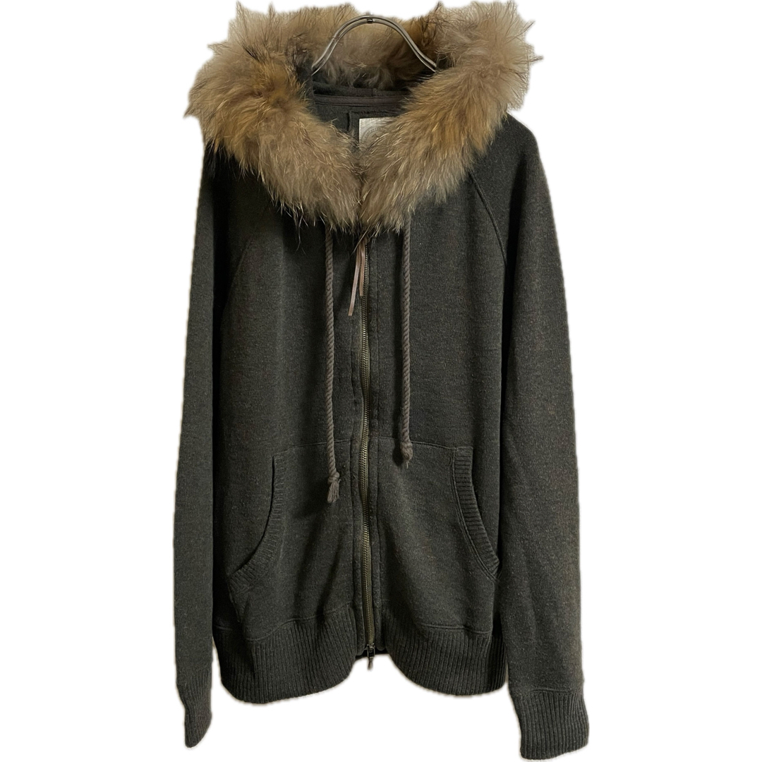 goa fur Hoodie ゴア ラクーン ファー パーカー LGB y2k goa fur Hoodie ゴア ラクーン ファー パーカー LGB y2k