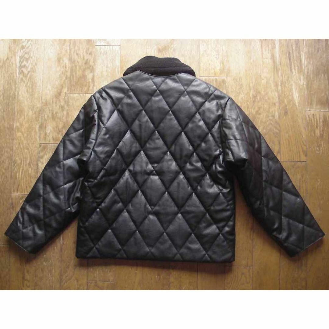 GERRY - GERRY 中綿ジャケット フェイクレザー ☆新品 M(実質 GERRY - GERRY 中綿ジャケット フェイクレザー ☆新品 M(実質