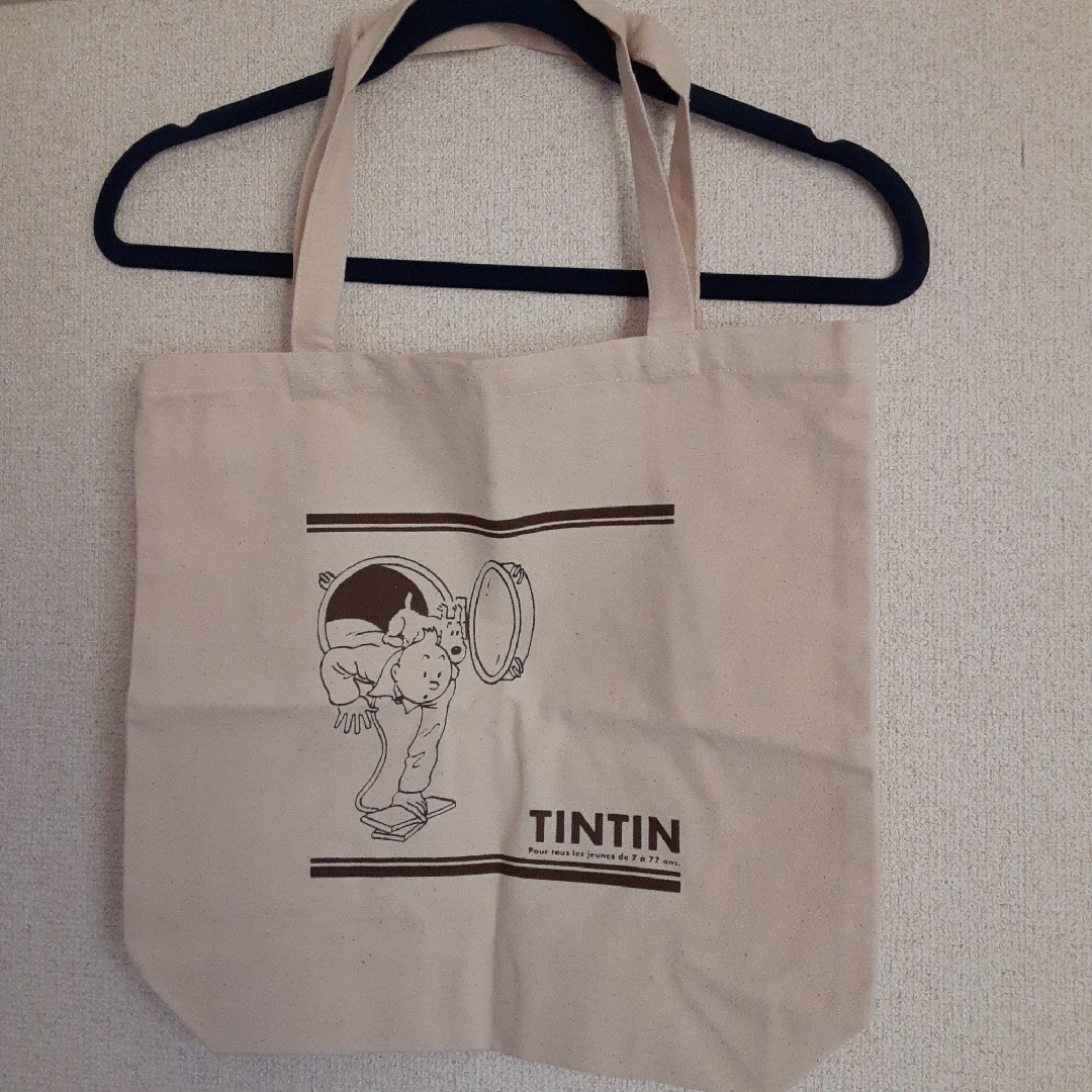 タンタンの冒険 TIN TIN 2011年発売 トートバッグ レディースのバッグ(トートバッグ)の商品写真