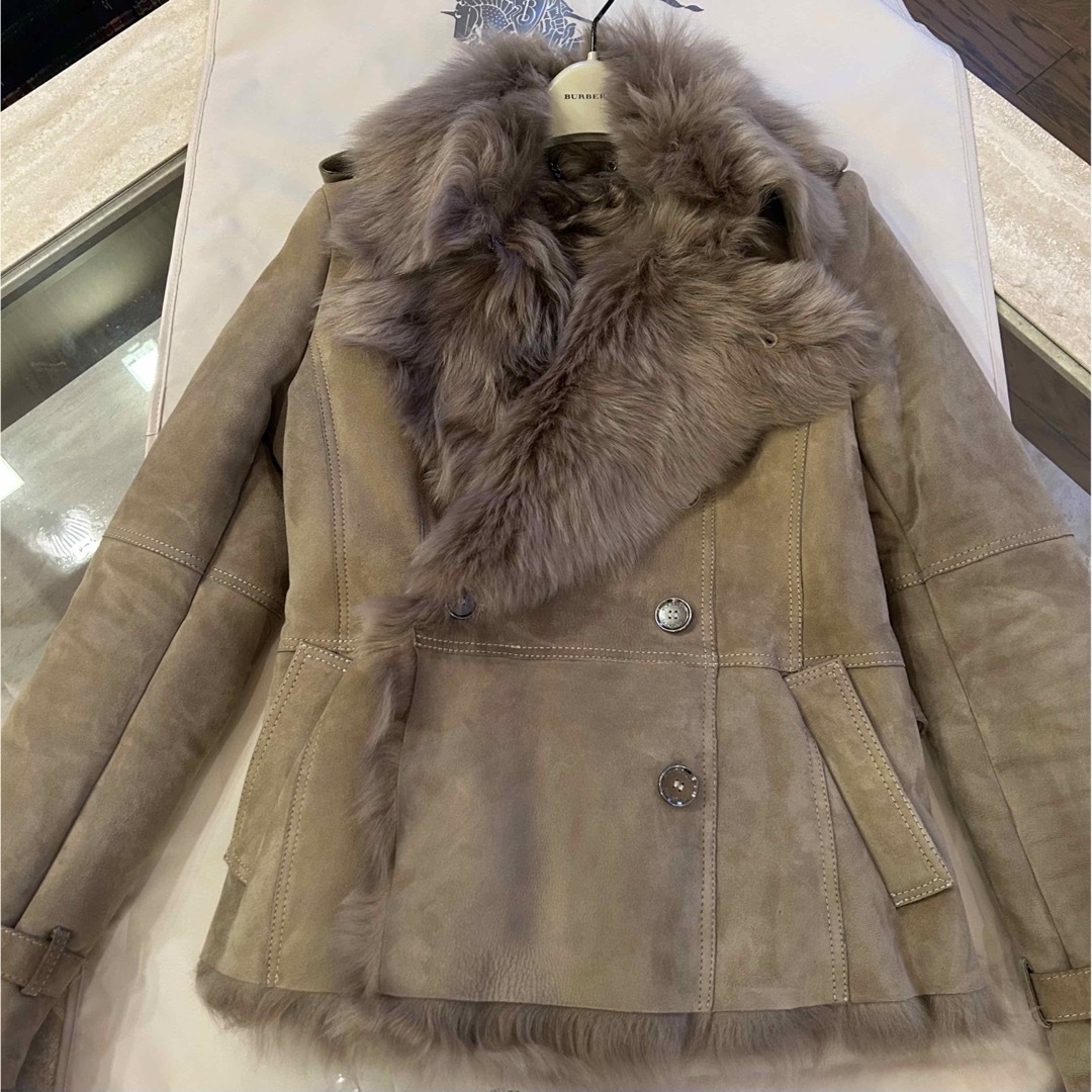 BURBERRY - 美品☆BURBERRY LONDON バーバリーロンドン ムートン BURBERRY - 美品☆BURBERRY LONDON バーバリーロンドン ムートン
