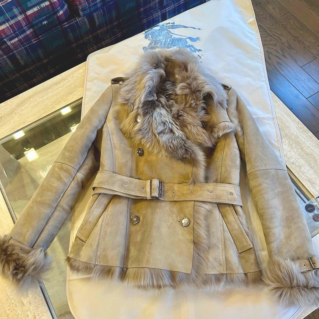 BURBERRY - 美品☆BURBERRY LONDON バーバリーロンドン ムートン BURBERRY - 美品☆BURBERRY LONDON バーバリーロンドン ムートン