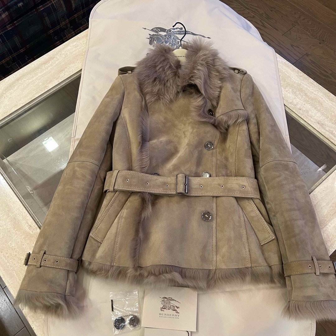 BURBERRY - 美品☆BURBERRY LONDON バーバリーロンドン ムートン BURBERRY - 美品☆BURBERRY LONDON バーバリーロンドン ムートン