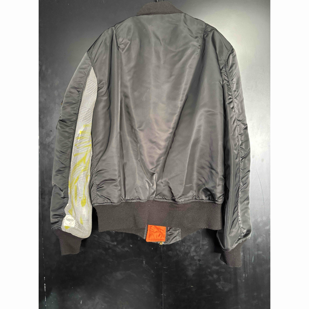 GOODENOUGH - EC×GOODENOUGH×ALPHA×TOMO MA-1 サイズL ブラック GOODENOUGH - EC×GOODENOUGH×ALPHA×TOMO MA-1 サイズL ブラック